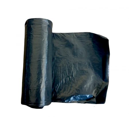 MENAJ - Saci menaj 35 L negri, 50 buc/rola, HDPE  