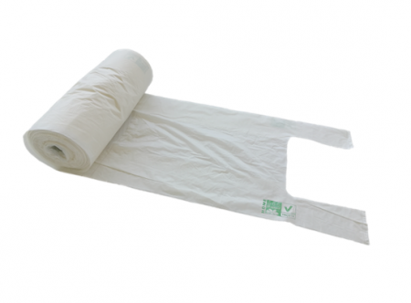 Produse biodegradabile - Sacose biodegradabile cu maner