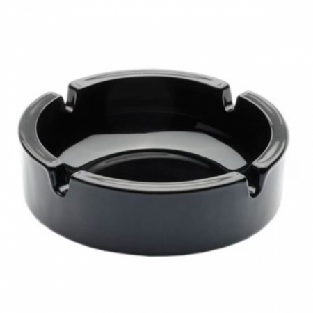SERVICE AUTO - Scrumiera neagra rotunda 105 mm