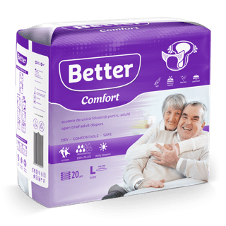 MEDICALE - Scutece cu benzi adezive, pentru adulti