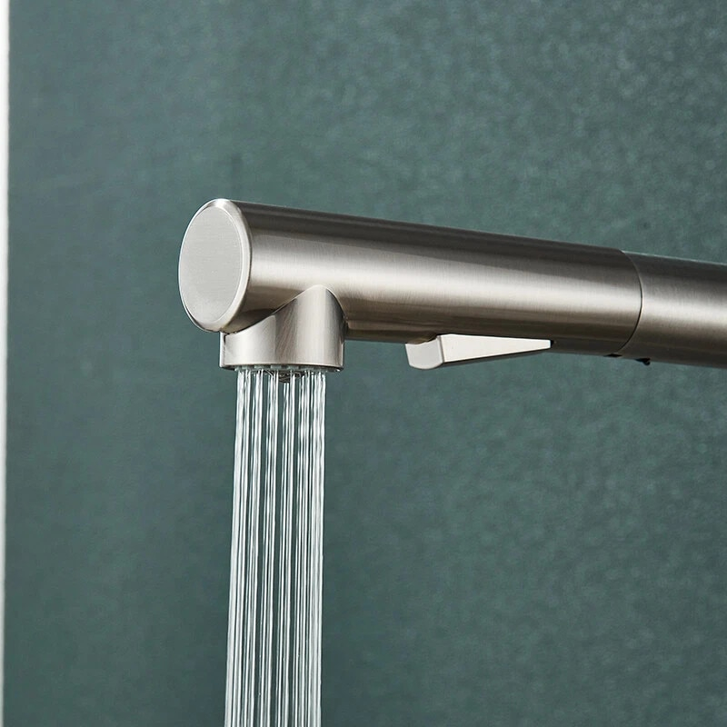 baterie bucatarie crom nichelat BisDesign dus extractabil design ergonomic 36cm [8]