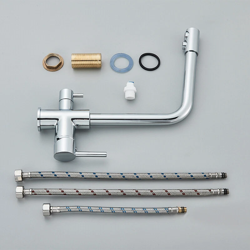 baterie bucatarie crom lucios BisDesign cu apa filtrata 31cm [10]