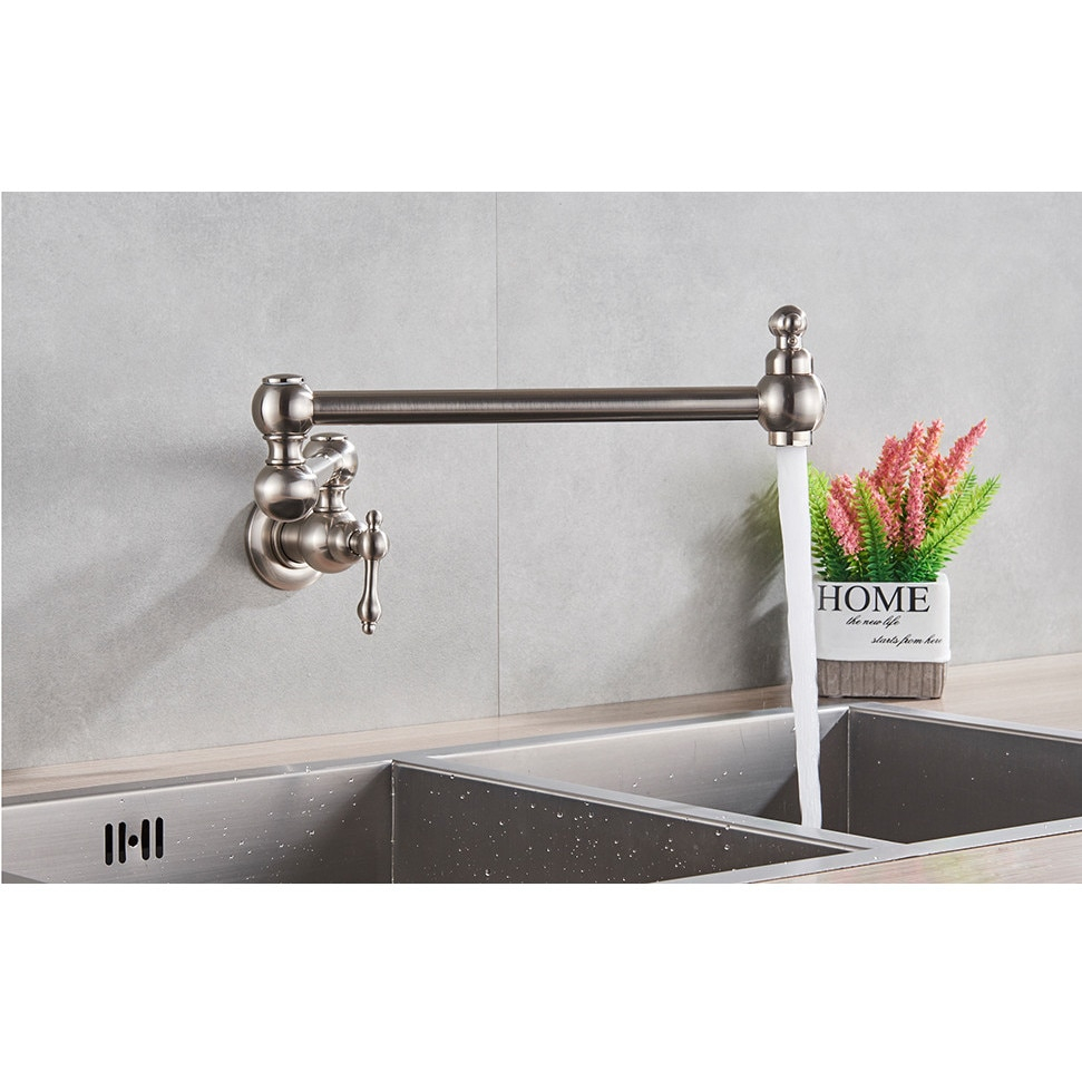 Baterie chiuvetă bucătărie crom nichelat 58 cm montaj aragaz sau chiuvetă [3]