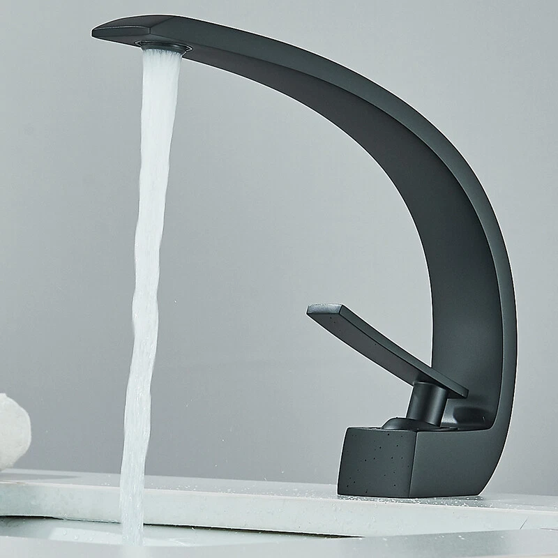 baterie-chiuveta-lavoar-negru-mat-model-lebada-bisdesign-20cm [6]