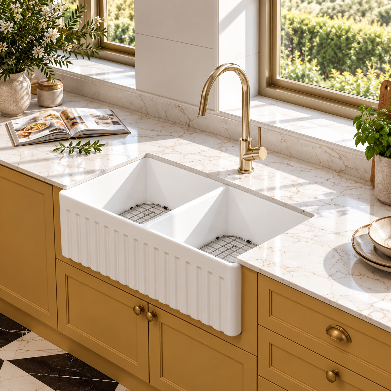 chiuveta-bucatarie-ceramica-farmhouse-2-cuve-835x459x254-alba-bisdesign [4]