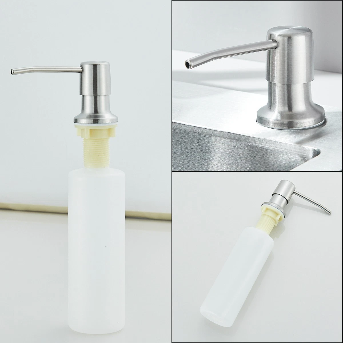 Chiuvetă Multifuncțională Inox Nichel Periat cu Cascadă și Duș Extractabil BisDesign [8]