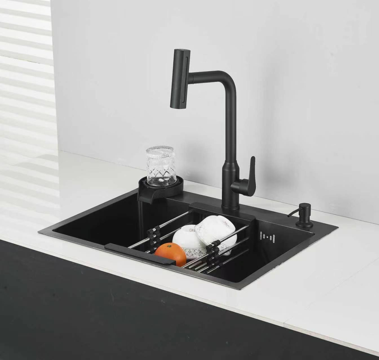 chiuveta-multifunctionala-bucatarie-negru-mat-bisdesign-accesorii-complete [2]