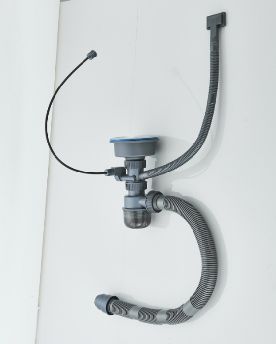 Chiuvetă multifuncțională gri grafit 77 L cu LCD și accesorii premium [19]