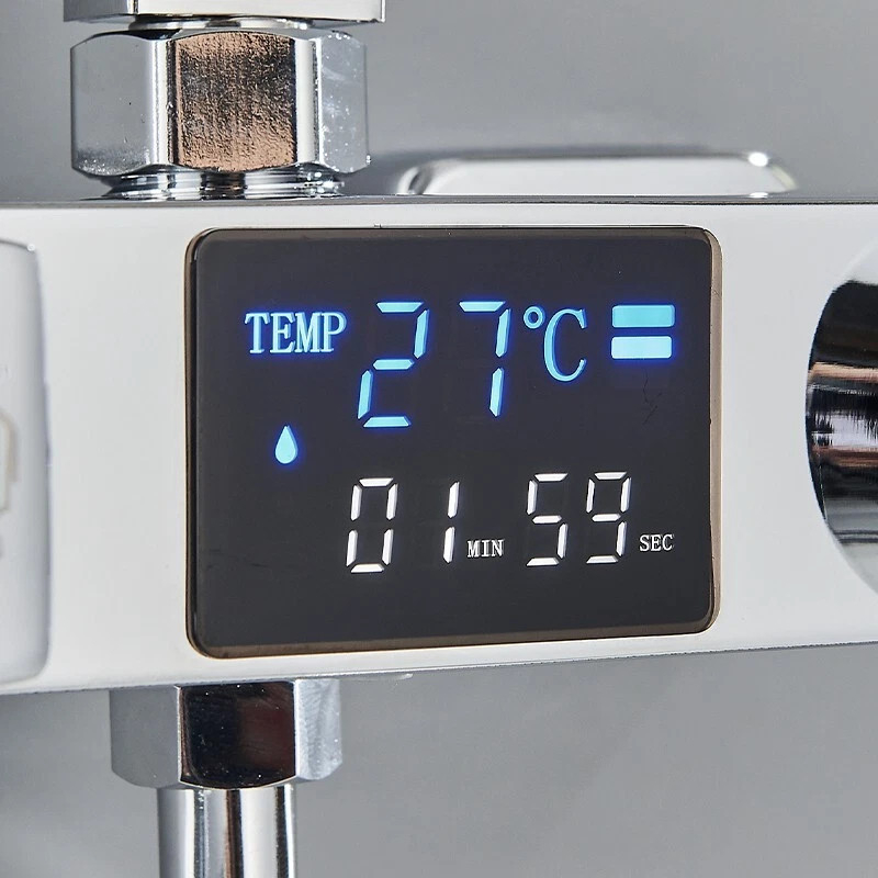 Coloana Dus BisDesign Termostat LCD Crom Lucios 29 cm [14]