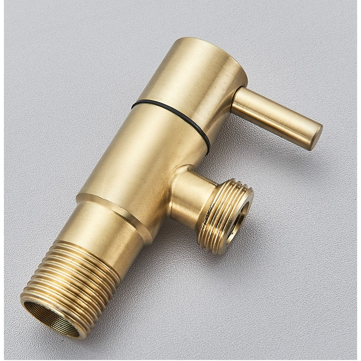 Duș igienic încastrabil auriu mat din inox SUS304 cu pipă pivotantă [5]