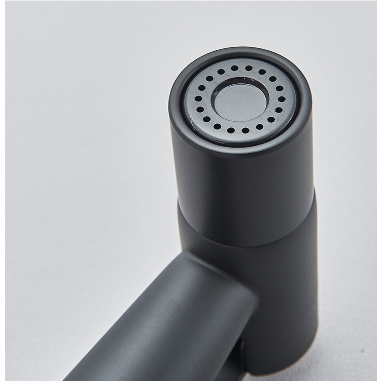 Duș igienic incastrabil negru mat din inox SUS304 cu pipă pivotantă [5]
