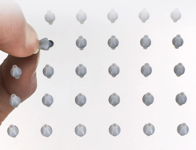 Sistem dus incastrat crom lucios cu para ploaie 30 cm BisDesign [10]