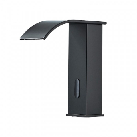 Baterii Pentru Baie - Baterie chiuvetă baie cu senzor 15 cm, finisaj crom, tip cascadă