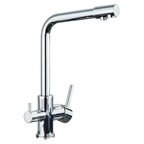 Baterii Pentru Bucătărie - baterie bucatarie crom lucios BisDesign cu apa filtrata 31cm