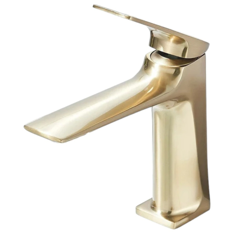 Baterii Pentru Baie - baterie-lavoar-baie-bisdesign-auriu-mat-17cm