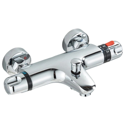 COLOANE DE DUS - baterie-mixer-baie-termostat-cascada-crom-lucios-bisdesign-28cm