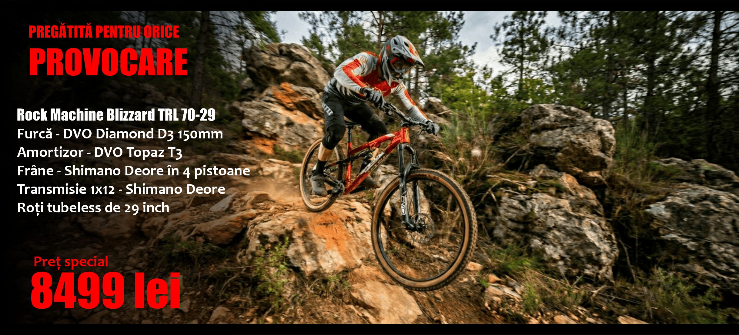 Bicicleta Rock Machine Blizzard TRL 70-29