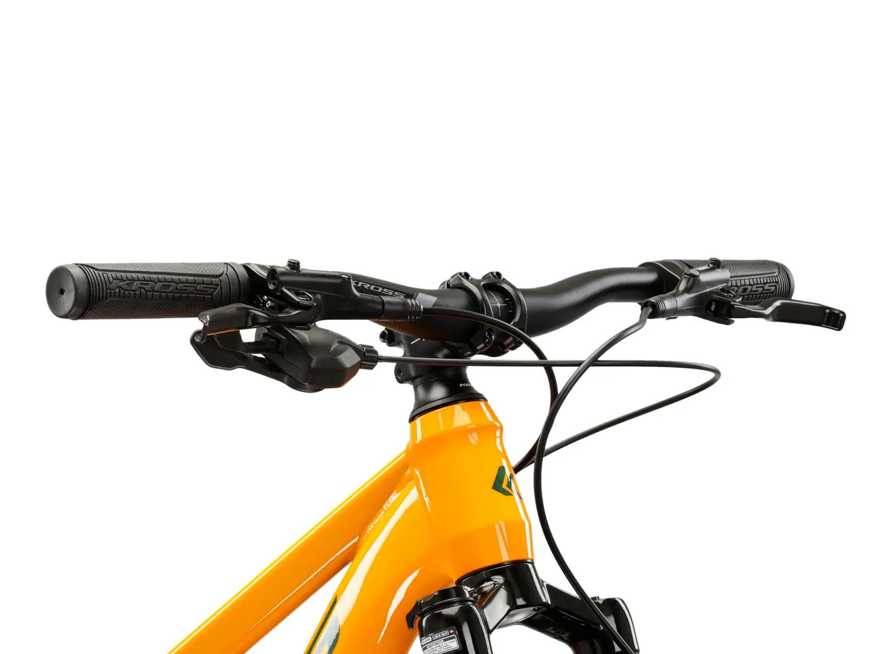 Bicicleta Kross Level JR 4.0 One Size 12"/24" Galben [4]