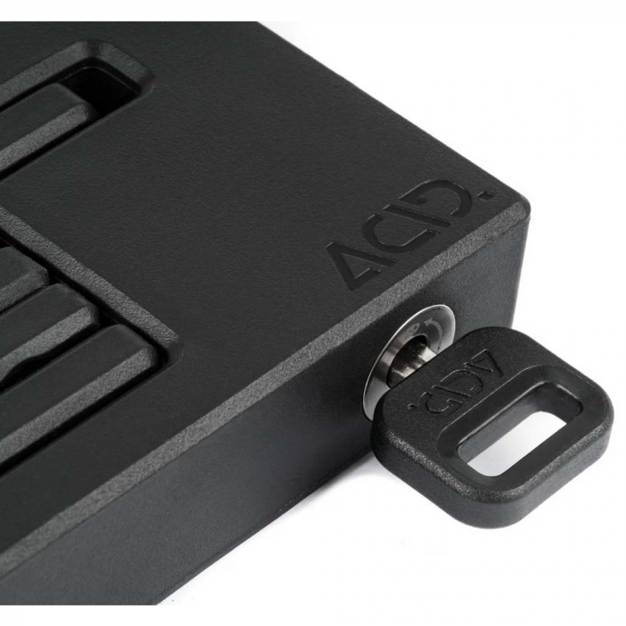 ANTIFURT ACID FOLDING LOCK RIGID 90 BLACK 900MM 13334 [4]