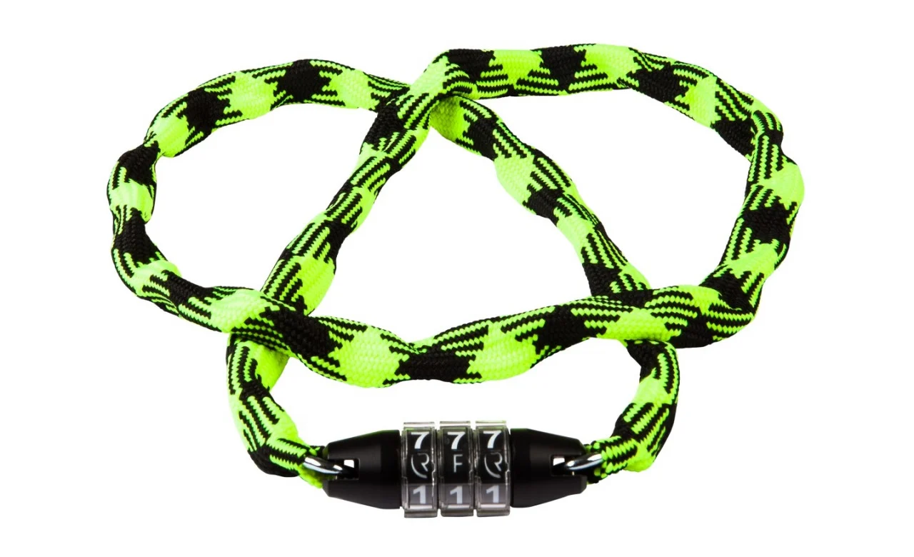 Antifurt RFR Chain Combination Lock Style neon yellow´n´black CMPT [1]