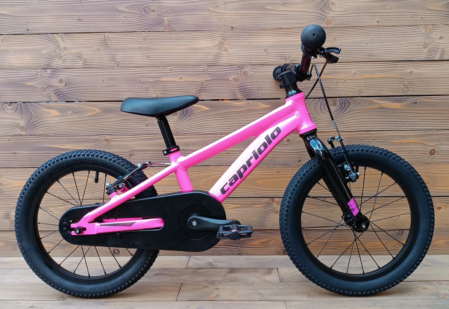 Bicicleta Capriolo 16 LC KID pink 8 cu cadru aluminiu [2]