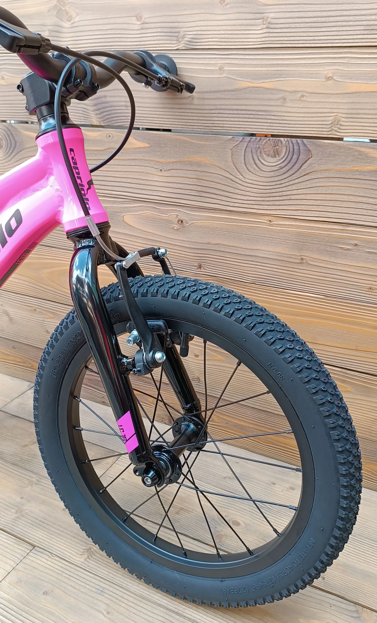 Bicicleta Capriolo 16 LC KID pink 8 cu cadru aluminiu [6]
