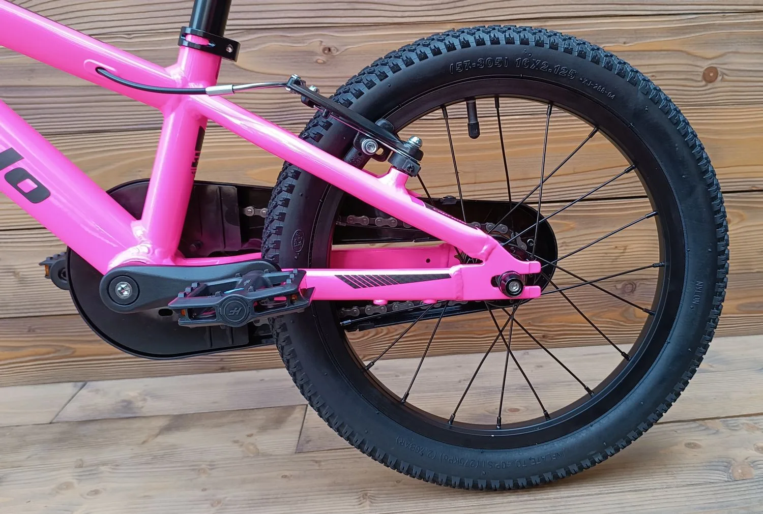 Bicicleta Capriolo 16 LC KID pink 8 cu cadru aluminiu [8]