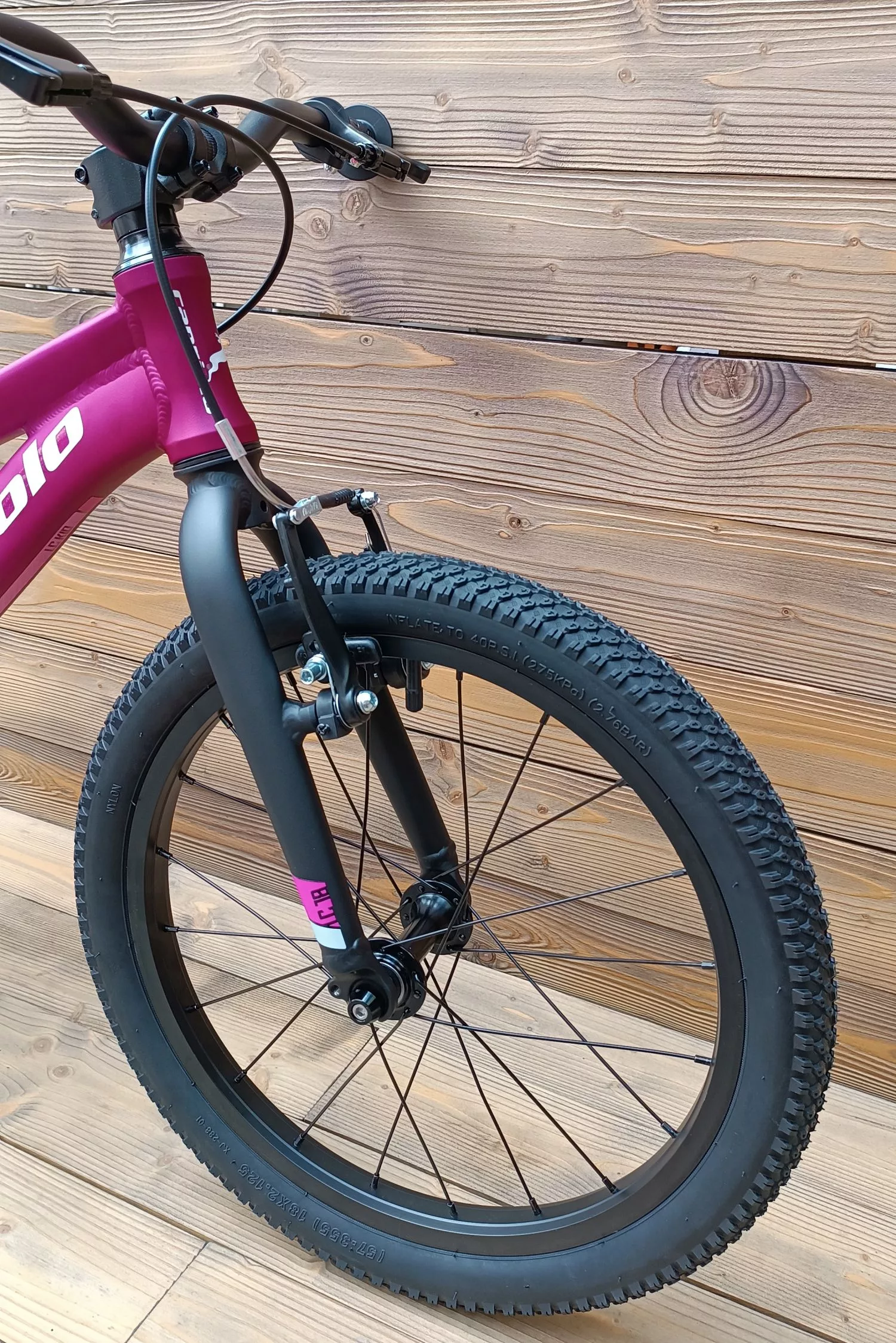 Bicicleta Capriolo 18 LC KID violet cu cadru aluminiu - Copie [6]