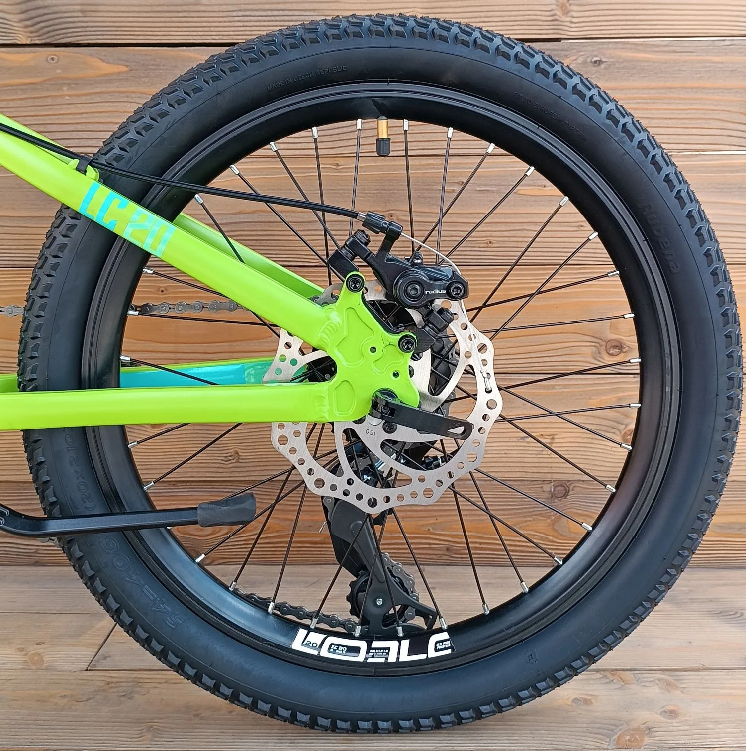 Bicicleta copii 20 Capriolo LC AL verde 11 [7]