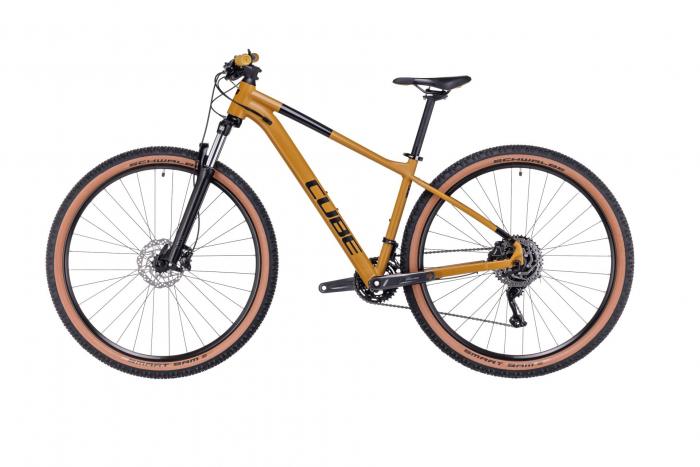 BICICLETA CUBE AIM EX CARAMEL N BLACK [5]