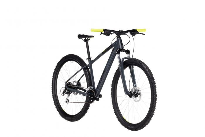BICICLETA CUBE AIM PRO GREY N FLASHYELLOW [8]