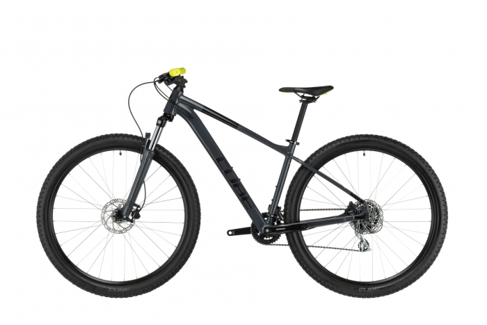 BICICLETA CUBE AIM PRO GREY N FLASHYELLOW [5]