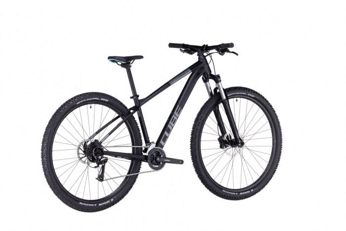 BICICLETA CUBE AIM RACE BLACK AZURE 27.5 [8]