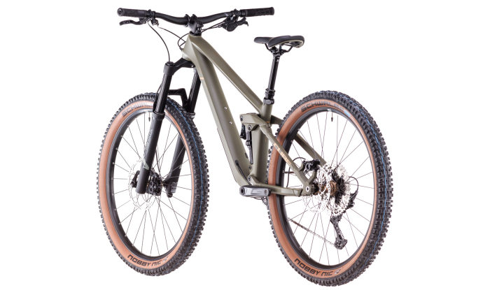 BICICLETA CUBE STEREO ONE44 HPC ROOKIE DUSTYOLIVE GOLD [6]