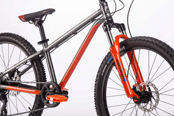 BICICLETA DRAG BADGER 20 FUN GRI PORTOCALIU [6]