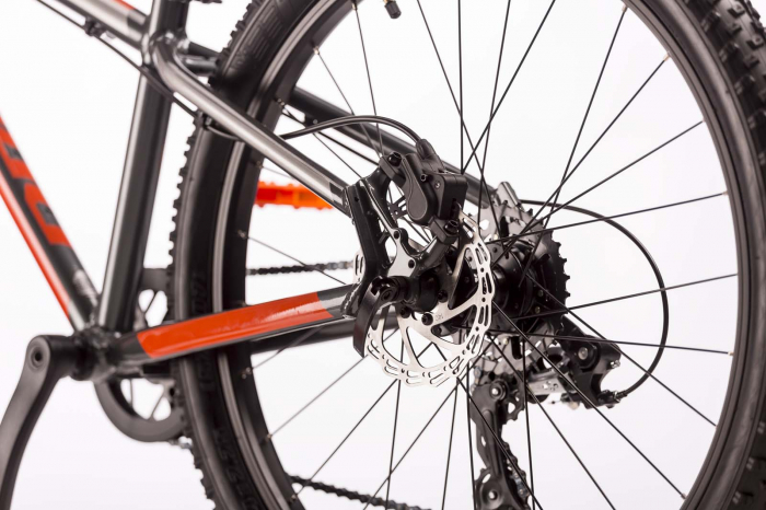 BICICLETA DRAG BADGER 24 FUN GRI PORTOCALIU [11]