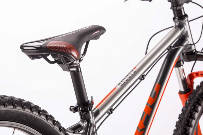 BICICLETA DRAG BADGER 24 FUN GRI PORTOCALIU [6]