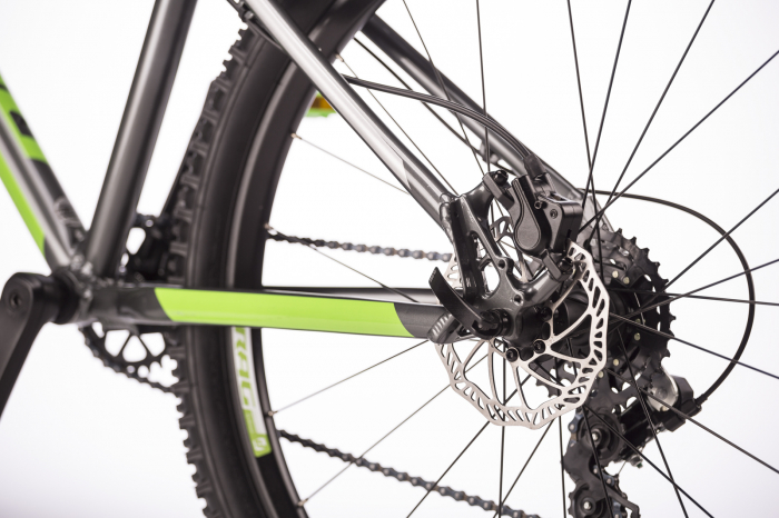 BICICLETA DRAG BADGER LITE 24 DISC GRAY GREEN [5]