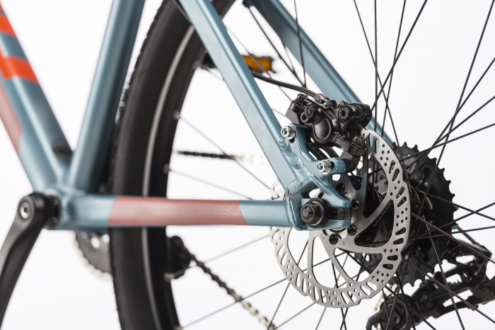 BICICLETA DRAG C1 TEAM M-13 BLUE ORANGE [11]