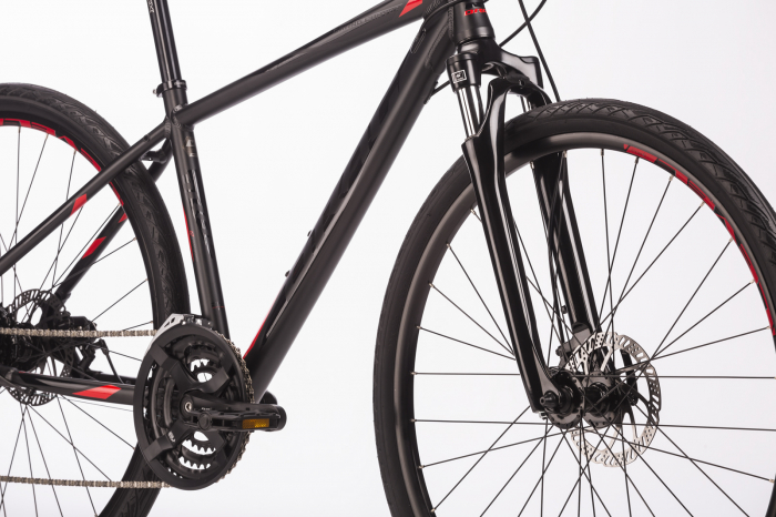 BICICLETA DRAG GRAND CANNYON PRO L 19 NEGRU VERDE [8]