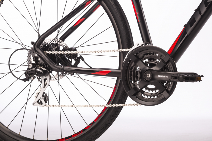 BICICLETA DRAG GRAND CANNYON PRO L 19 NEGRU VERDE [6]