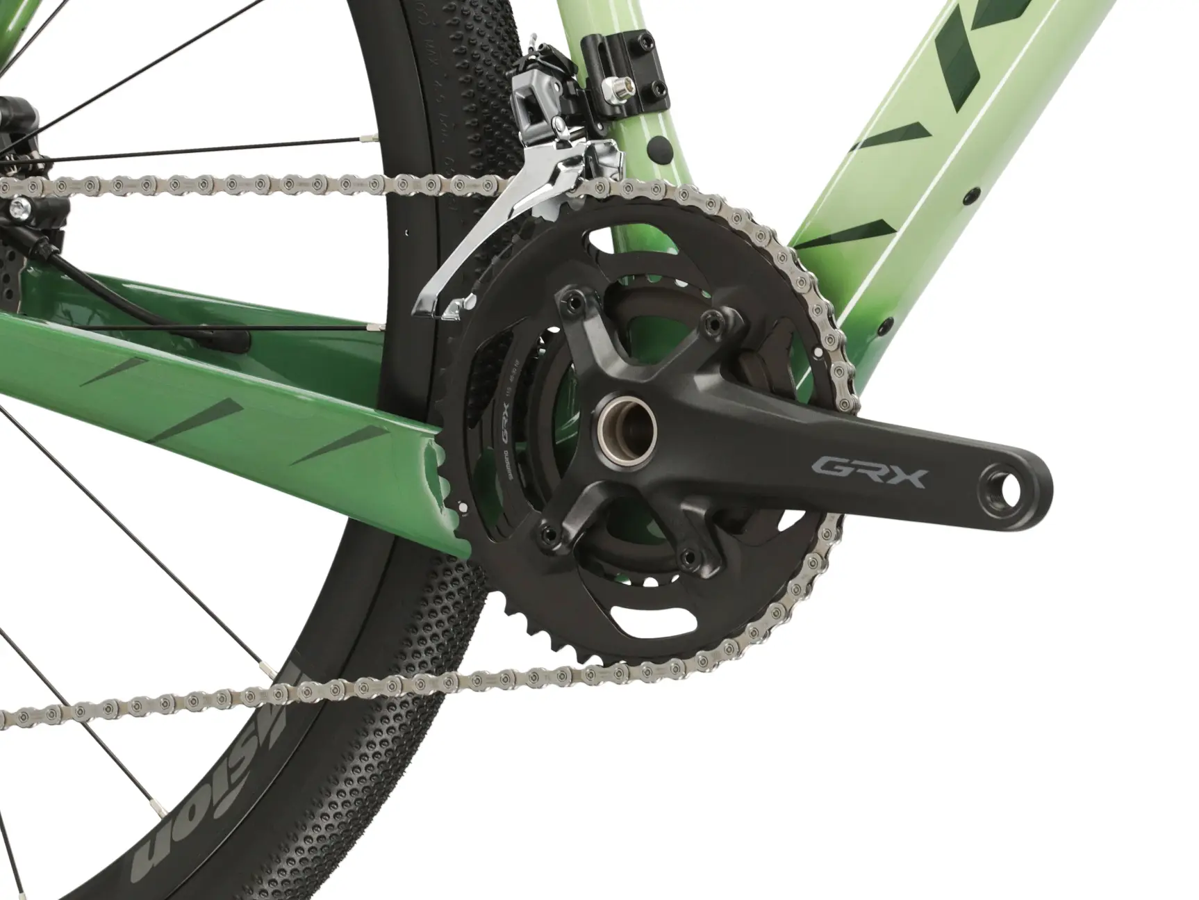 BICICLETA KROSS ESKER 8.0 green / dark green / glossy [12]