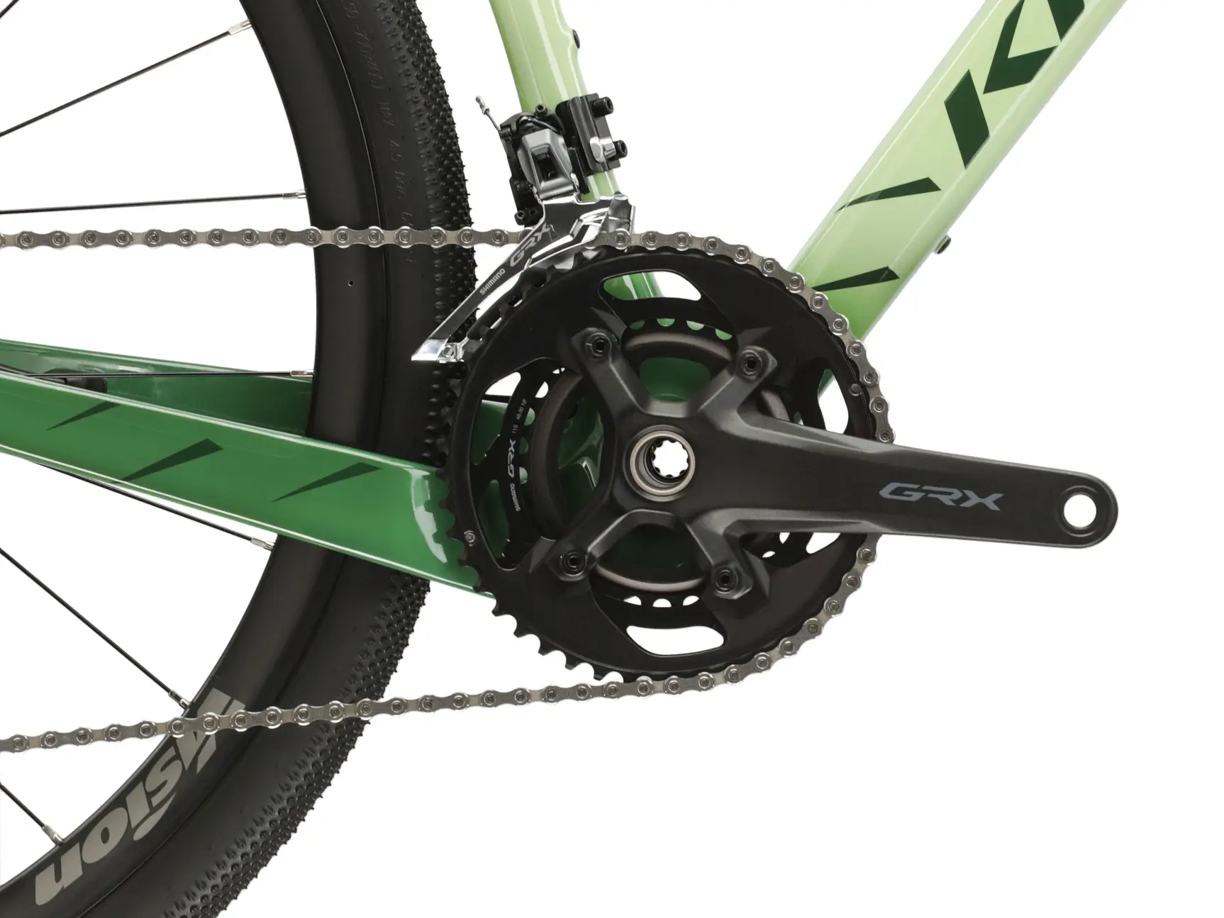 BICICLETA KROSS ESKER 8.0 green / dark green / glossy [13]