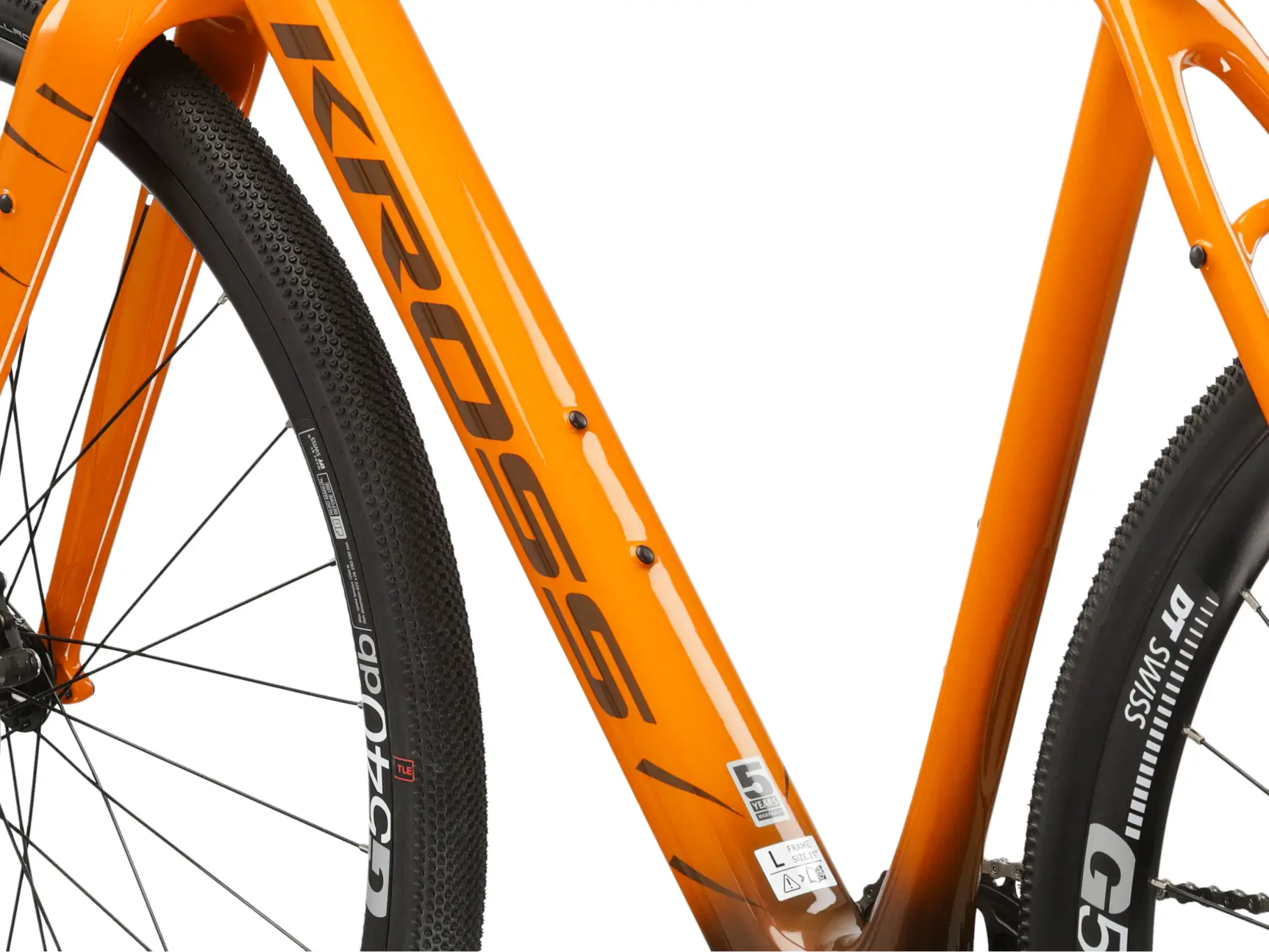 BICICLETA KROSS ESKER 7.0 orange / brown / glossy [5]