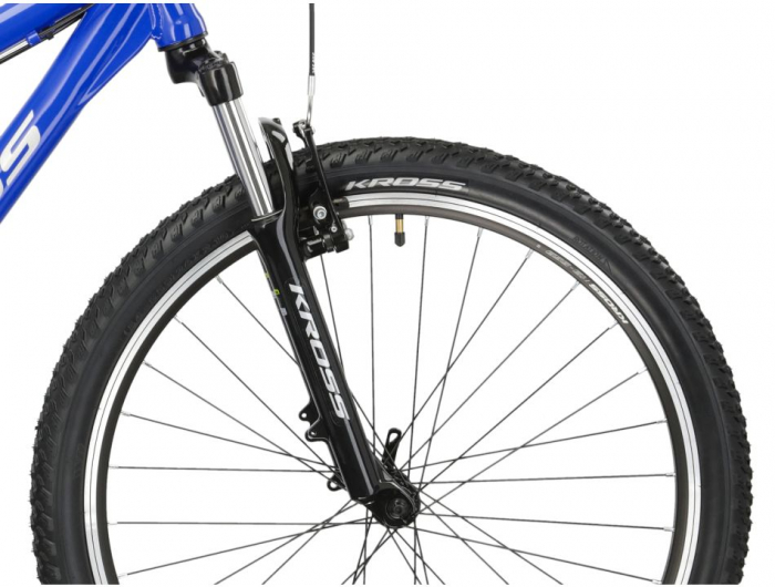 BICICLETA KROSS HEXAGON 1.0 M 26 BLUE-SILVER [7]