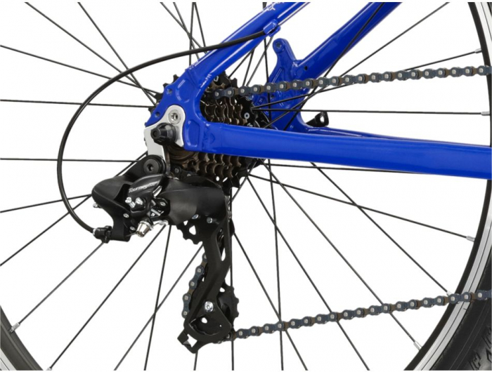BICICLETA KROSS HEXAGON 1.0 M 26 BLUE-SILVER [8]