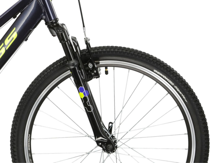 BICICLETA KROSS HEXAGON JR 1.0 M 24 yellow-black 2026 [6]