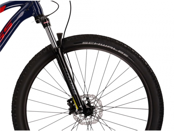 Bicicleta Kross Level 2.0 navy blue red glossy 2022 [6]