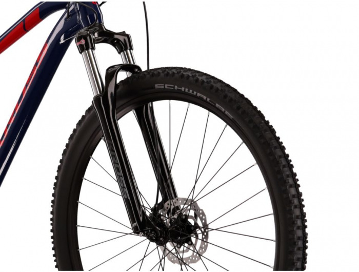 Bicicleta Kross Level 2.0 navy blue red glossy 2022 [5]
