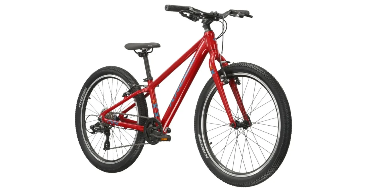 BICICLETA KROSS LEVEL JR 1.0 M 24 S RED [2]